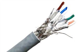 Cat7 Shielded Solid PVC Cable