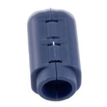 ShowMeCables 90 Degree Right Angle Boot for Creating Right Angle Bend in up to 6.5mm Cable Assemblies, Blue, 100 Pack