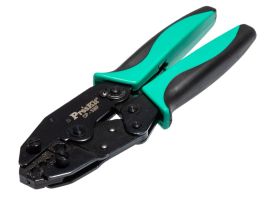 Ratchet Crimper Tool for RG-58, RG-59, RG-62, and RG8X