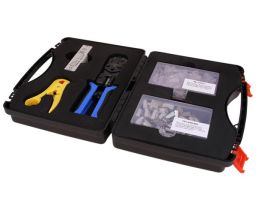 Cat6 Shielded Bulk Ethernet Network Termination Tool Kit