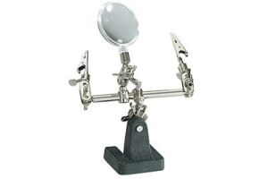 Helping Hands with Magnifier Lens