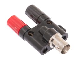 BNC Female to Dual Binding Post Adapter