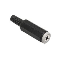 3.5mm TRRS Female Solder Connector - Plastic
