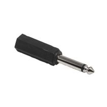 1/4 IN Stereo Female to 1/4 IN Mono Male Adapter