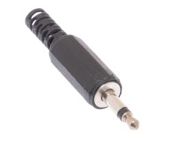 3.5mm Mono Male  Solder Connector - Plastic