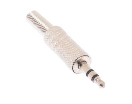 3.5mm Stereo Male Solder Connector - Metal