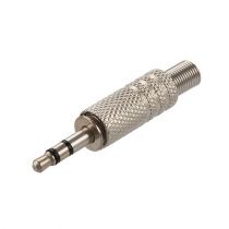 3.5mm Stereo Male Solder Connector - Metal