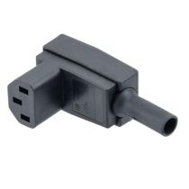 L-com AC PEM C13 IN-LINE SCREW RIGHT ANGLE
