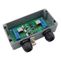 L-com Weatherproof Hi-Power 10/100 Base-T CAT5 Lightning Protector - Shielded RJ45 Jacks