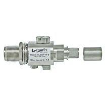 L-com N-Female Bulkhead 0-6 GHz 90V Connector / Lightning Protector