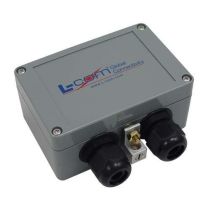 L-com Compact Weatherproof 10/100/1000 Base-T CAT6 Hi-Power Lightning Protector - RJ45 Jacks