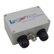 L-com Industrial Grade 10/100 Base-T CAT5e Lightning Surge Protector - RJ45 Jacks