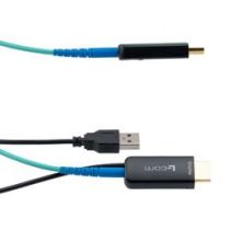 L-Com 4K HDMI AOC over OM3 Pure Fiber, 80 Meters