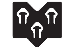 Anti-Slip Cable Pad, OWP Series, 24 pc.