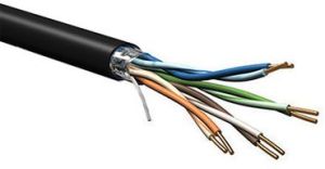 Belden 7929A - DataTuff® Cat5e Shielded Solid Industrial Grade PVC - 200MHz