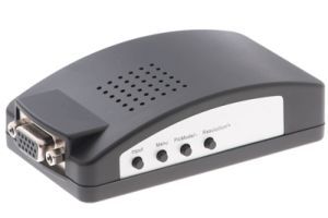 BNC & S-Video to VGA Converter Box