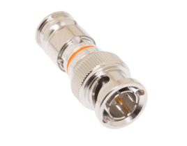 Holland BNC RG-6 Universal Compression Connector - Fits Quad Shield