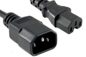 ShowMeCables High Temperature Power Cord - C14 to C15 - 15 Amp