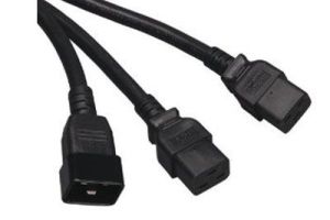 C20 to C19 Splitter Power Cord - 20 Amp