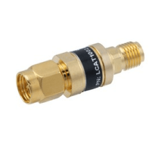 L-com 2W/20dB RF Fixed Attenuator - SMA Male to SMA Female - Gold - 3 GHz