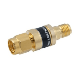 L-com 2W/1dB RF Fixed Attenuator - SMA Male to SMA Female - Gold - 3 GHz