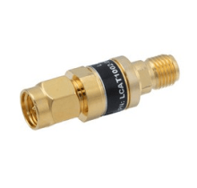 L-com 2W/8dB RF Fixed Attenuator - SMA Male to SMA Female - Gold - 3 GHz