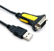 USB to RS232 Serial Adapter DB9 Male - Hex Nut - Prolific Chipset
