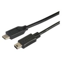 L-com USB 2.0 Type C to Mini B Cable