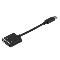 ShowMeCables USB C to 3.5mm Audio Adapter + Thunderbolt Power