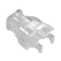 ShowMeCables Ethernet Long-Body RJ45 Plugs, Clear Clip Boot UTP, Compatible With CBRJ45CR Changeable Color Rings, Fits Up To 5.3mm OD Cable, 100-Pack