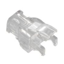 ShowMeCables Ethernet Long-Body RJ45 Plugs, Clear Clip Boot UTP, Compatible With CBRJ45CR Changeable Color Rings, Fits Up To 6.5mm OD Cable, 100-Pack