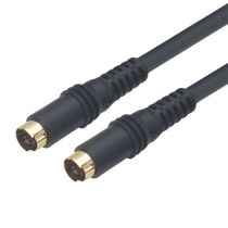 L-com Molded S-Video Cable - Male to Male