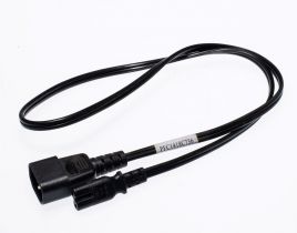 3ft Power Cord, 2/18awg SP-jacket, 2.5A 250V; C14 to C7