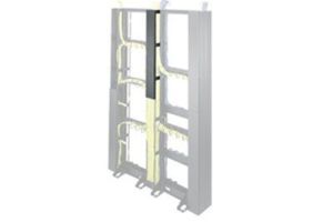 Center Cable Organizer - 45 RU