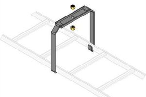 Middle Atlantic Ladder Center Support Bracket