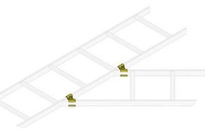 Middle Atlantic Adjustable Horizontal Splice Hardware - 1 Pair