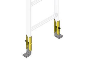 Middle Atlantic Cable Ladder End Support Hardware - 1 Pair