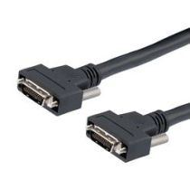 ShowMeCables Camera Link Machine Vision Cable Assembly, MDR26 male plug to MDR26 male plug, Black 29AWG Cable