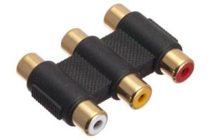 RCA Composite Audio & Video Female to Female Coupler Adapter
