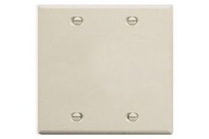 ICC Blank Wall Plate - Double Gang
