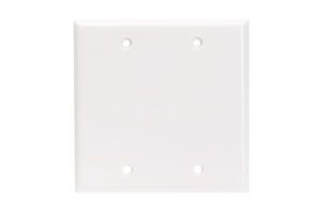 Blank Wall Plate - Double Gang