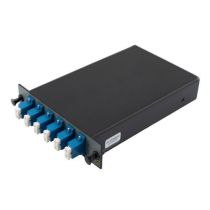 Passive CWDM, Single LGX Demux, 8 Ch 20nm space, start ch 1470nm, LC/UPC, w/ MON (1%) & Pass, Single fiber
