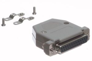 DB25 Female Crimp Connector Kit - Plastic