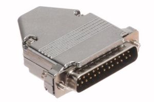 DB25 Male Crimp Connector Kit - Metal