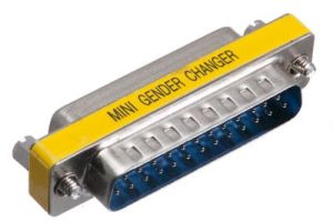 DB25 Male to DB25 Female Low Profile Port Saver