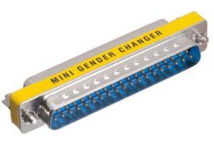 DB37 Male to DB37 Female Low Profile Port Saver