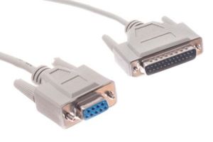 DB9 Female to DB25 Male AT Modem Serial Cable 