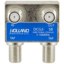 Holland Dual Port Coax Tap - 5 to 1000 MHz