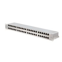 1U Cat6A 48 Port Shielded Patch Panel