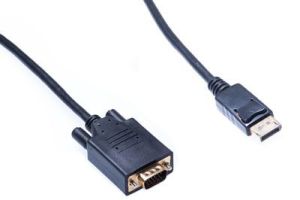 DisplayPort Male to VGA Male